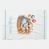 Pasen Keukenhanddoek (Horizontaal)