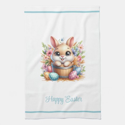 Pasen Keukenhanddoek (Verticaal)
