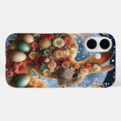 Pasen Konijn Bloesem Case-Mate iPhone Case (Achterkant (horizontaal))