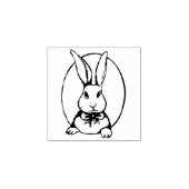 Pasen Konijn Knuffel Konijn Scrapbooking Journalin Rubberstempel (Afrduk)