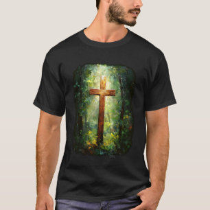Pasen Kruis van Jezus Christus Christia T-shirt