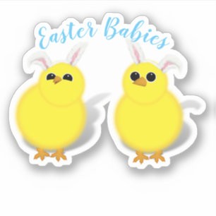 Pasen Kuikens Sticker