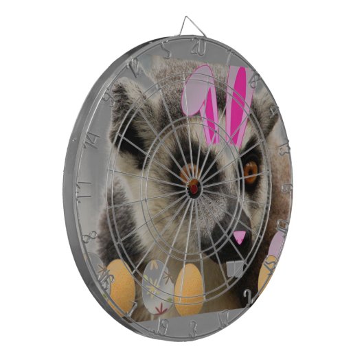 Pasen Lemur Dartbord (Voorkant Links)