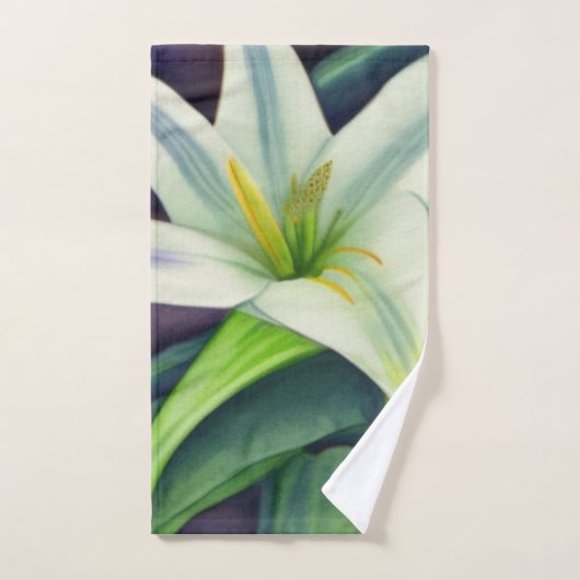 Pasen Lily Bad Handdoek (Handdoek)