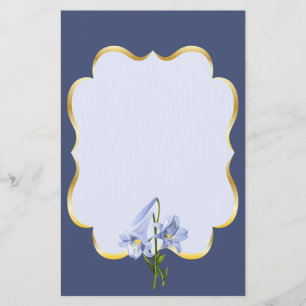 Pasen Lily Bouquet Briefpapier