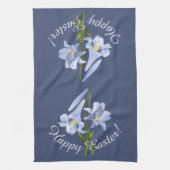 Pasen Lily Bouquet Theedoek (Verticaal)