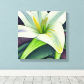 Pasen Lily Canvas Afdruk (Insitu (Houten vloer))