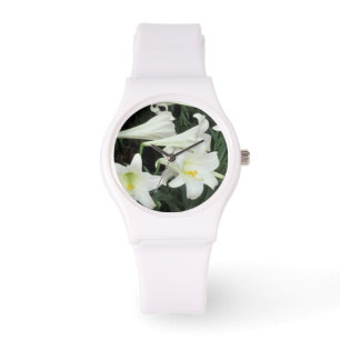 Pasen Lily (Lilium regale) Horloge