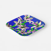 Pasen Lily Papieren Bordje (Gebogen)