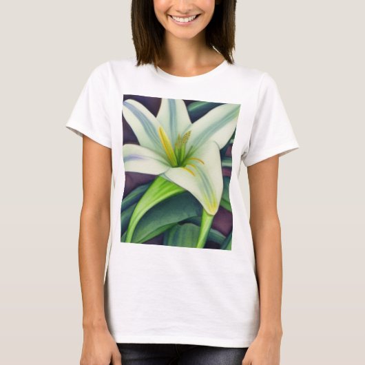Pasen Lily T-shirt (Voorkant)