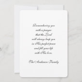 Pasen. Little Afro Angel Flat Kaarten (Achterkant)