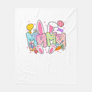 Pasen Mama Konijn Oren Coquette Strik Paashaas Fleece Deken