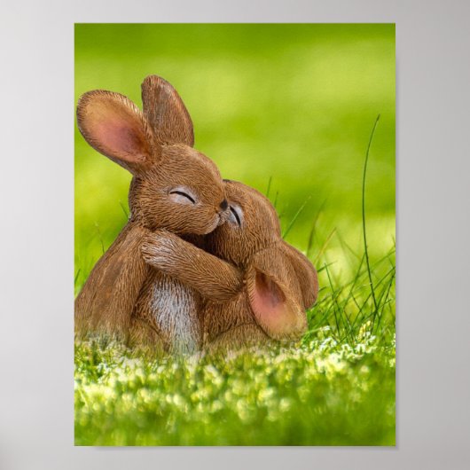 Pasen met paasbundels Easter Poster (Voorkant)