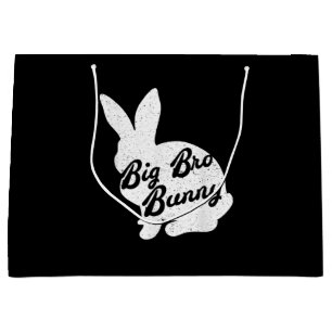 Pasen naar Big Bro Bunny Gift voor broer Groot Cadeauzakje