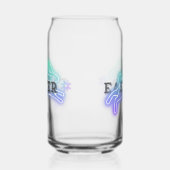 Pasen Neon Collectie-Shining Paasfeest Blikvorm Glas (Rechts)