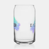 Pasen Neon Collectie-Shining Paasfeest Blikvorm Glas (Links)