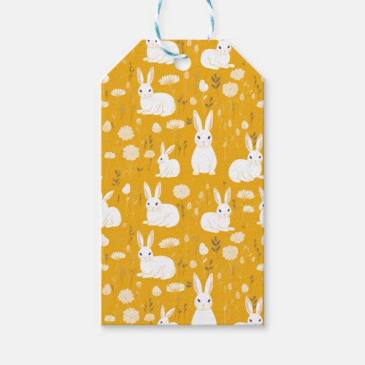 Pasen Ochtendgenoegens Cadeaulabel (Voorkant)