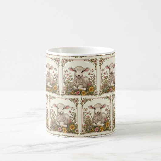 Pasen ooien sips: Lamb-verfraaide Pasen Mokken 🐇� (Center)