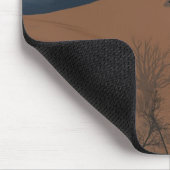 Pasen op een heuvel muismat (Hoek)