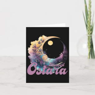 Pasen Ostara Eostre Pagan Witchcraft Spring Moon Kaart