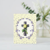 Pasen.  paaskruis religie feestdagenkaart (Staand voorkant)