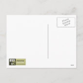 Pasen.  paaskruis religie feestdagenkaart (Achterkant)