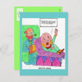 Pasen/Pasen identiteitscrisis Feestdagenkaart (Voorkant / Achterkant)