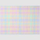 Pasen Pastel Plaid Tissuepapier (Voorkant)