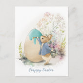 Pasen Peter Konijn Ansichtkaart Briefkaart (Voorkant)