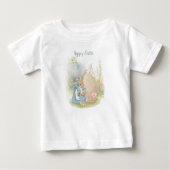 Pasen Peter Rabbit Baby T-Shirt (Voorkant)
