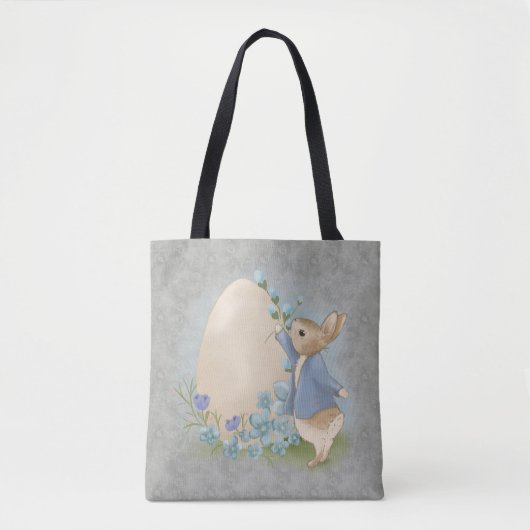 Pasen Peter Rabbit Canvas tas (Voorkant)