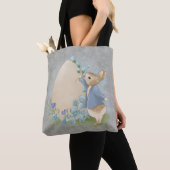 Pasen Peter Rabbit Canvas tas (Dichtbij)