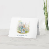 Pasen Peter Rabbit Holiday Kaart (Voorkant)