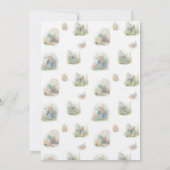 Pasen Peter Rabbit Kaart (Achterkant)