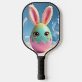 Pasen Pickleball Fun – Bunny & Egg Paddle Design (Voorkant)