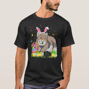 Pasen Pika Bunny Egg Hunting Pika Paaszondag T-shirt