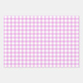 Pasen Plaid en Gingham Inpakpapier Vel (Voorkant 2)