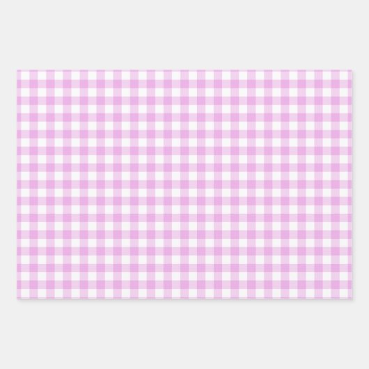 Pasen Plaid en Gingham Inpakpapier Vel (Voorkant 2)