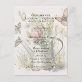 Pasen Potluck Brunch Pasen Ei Hunt Uitnodiging (Voorkant)