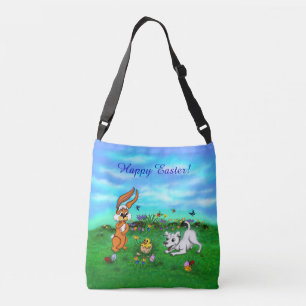 Pasen - Puppy Capo Rabbit en Chick Crossbody Tas