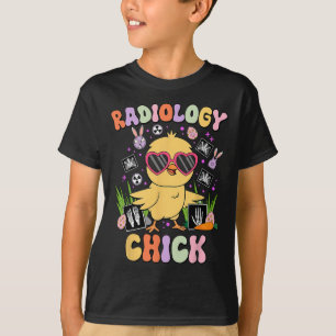 Pasen Radiologie Kuiken Rad Tech Radioloog Ei T-shirt