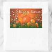 Pasen Rechthoekige Sticker (Tas)