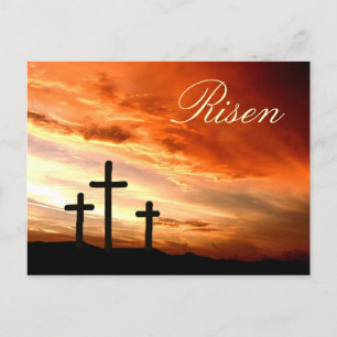 Pasen Risen Feestdagenkaart