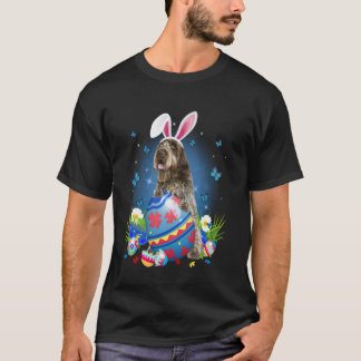 Pasen Schattige Wirehaired Pointing Griffon Hond L T-shirt