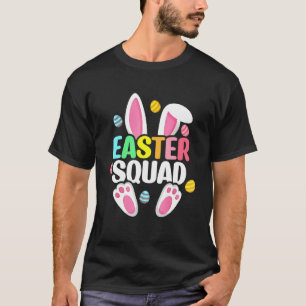 Pasen Squad Konijntje Ooreieren Jacht Familie Matc T-shirt