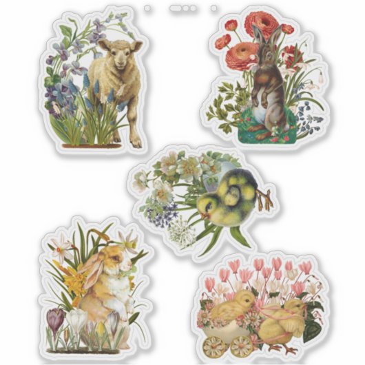  Pasen Sticker Set (Voorkant)