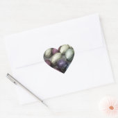 " Pasen" Stickers van het hart (Envelop)