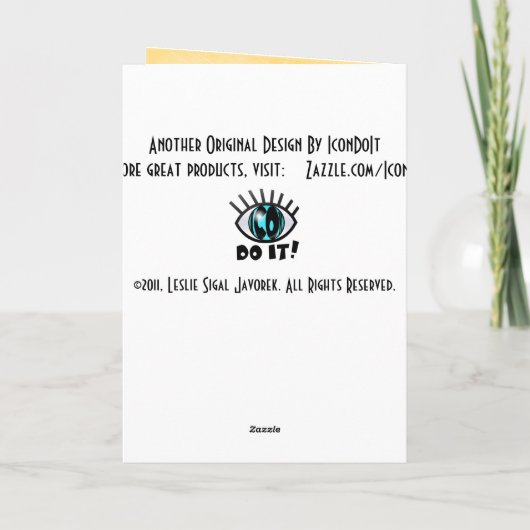 Pasen Tiger Lily gepersonaliseerd Feestdagen Kaart (Achterkant)