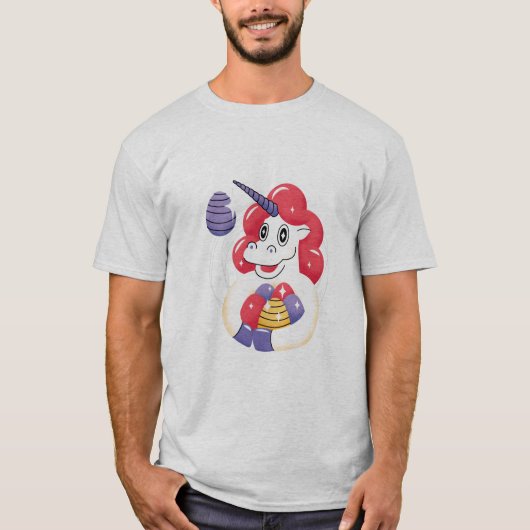Pasen Unicorn T-shirt (Voorkant)