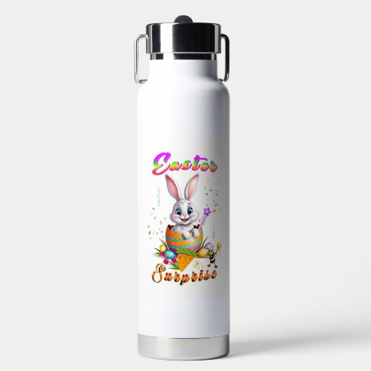 Pasen verrassing waterfles (Voorkant)